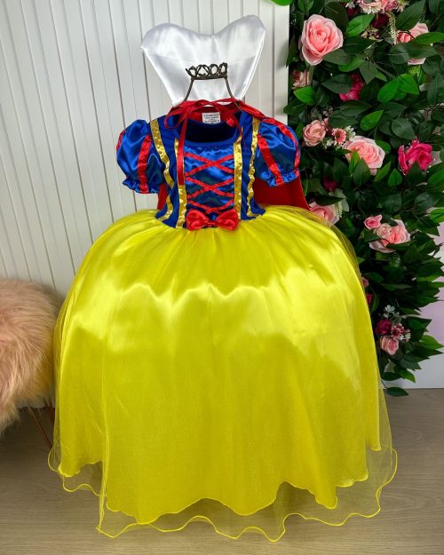 Fantasia Princesa Belli Branca de Neve
