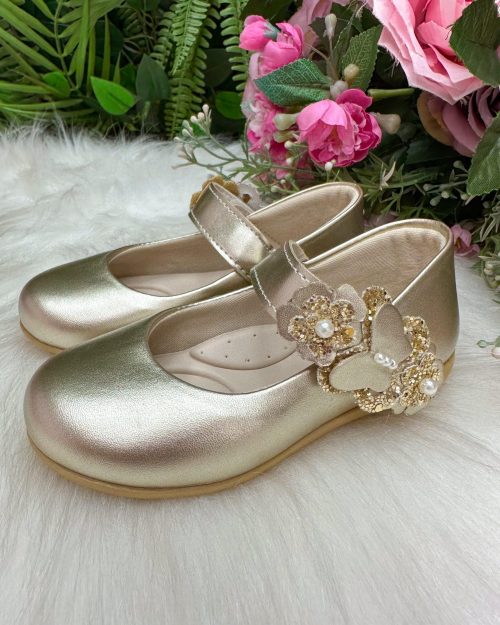 Sapatilha Doce Pe Lili Dourado