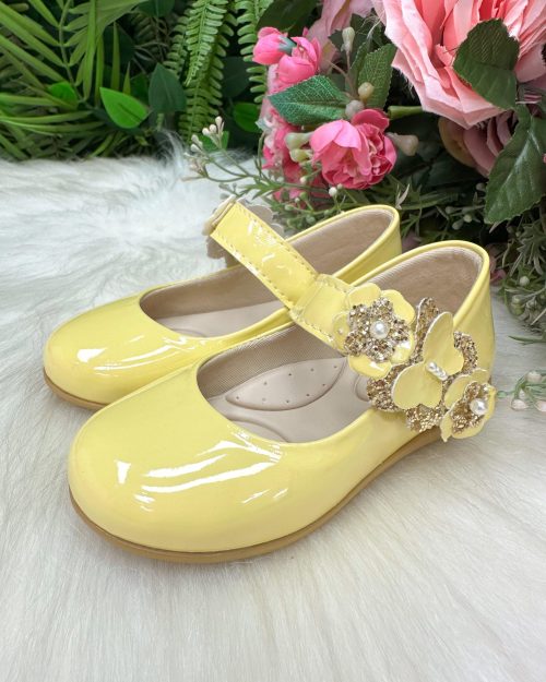 Sapatilha Doce Pe Lili Amarela