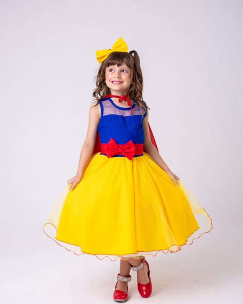 Fantasia Princesa Belli Branca de Neve Modelo 2