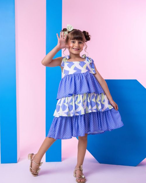 Vestido Banana Club Eloa Azul