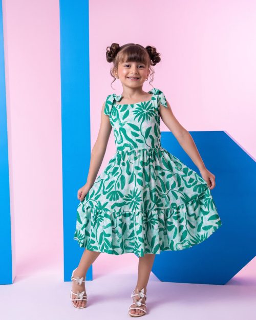 Vestido Banana Club Dandara Verde