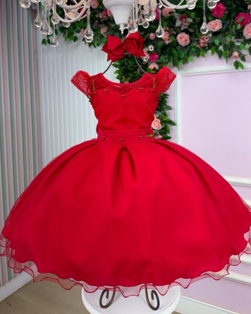 Vestido Mini Miss Isabela Vermelho