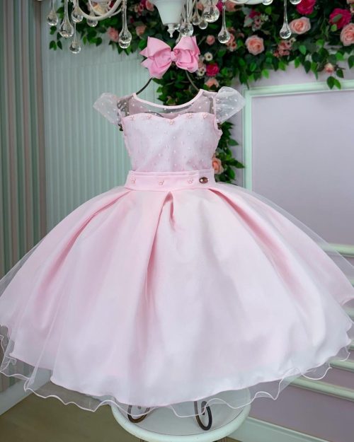Vestido Mini Miss Isabela Rosa